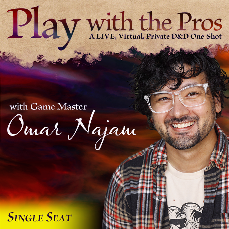 Live Play with GM Omar Najam - Single Seat