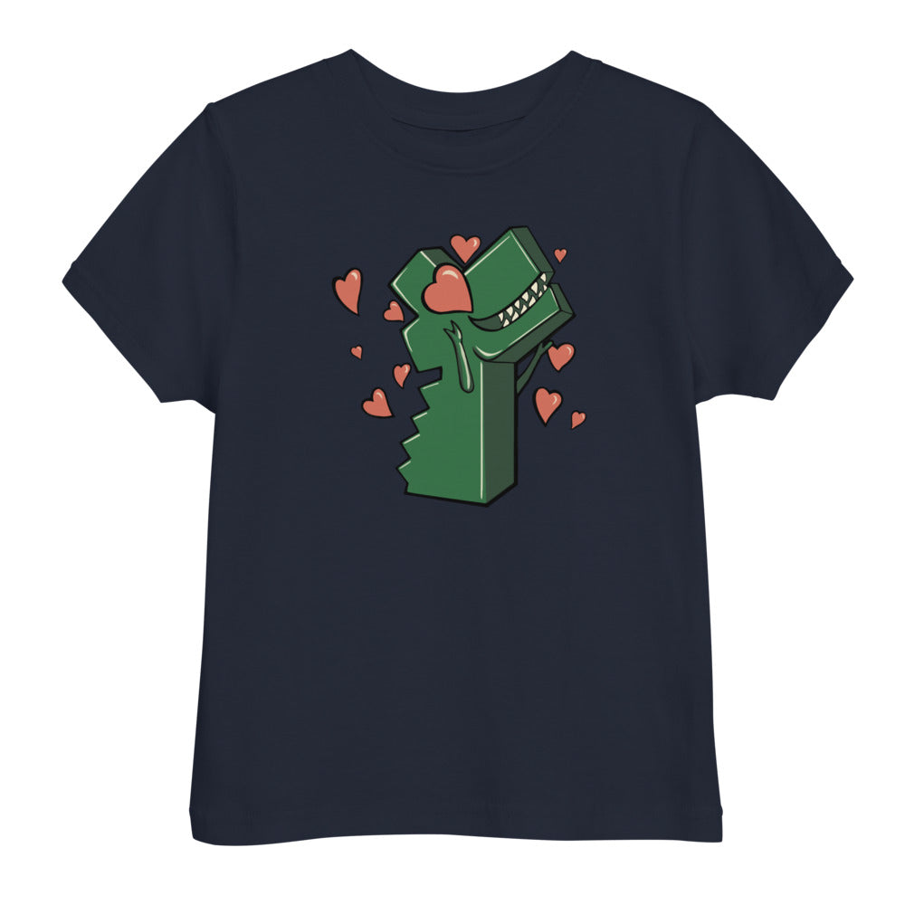 Effie the Love Dino Toddler t-shirt