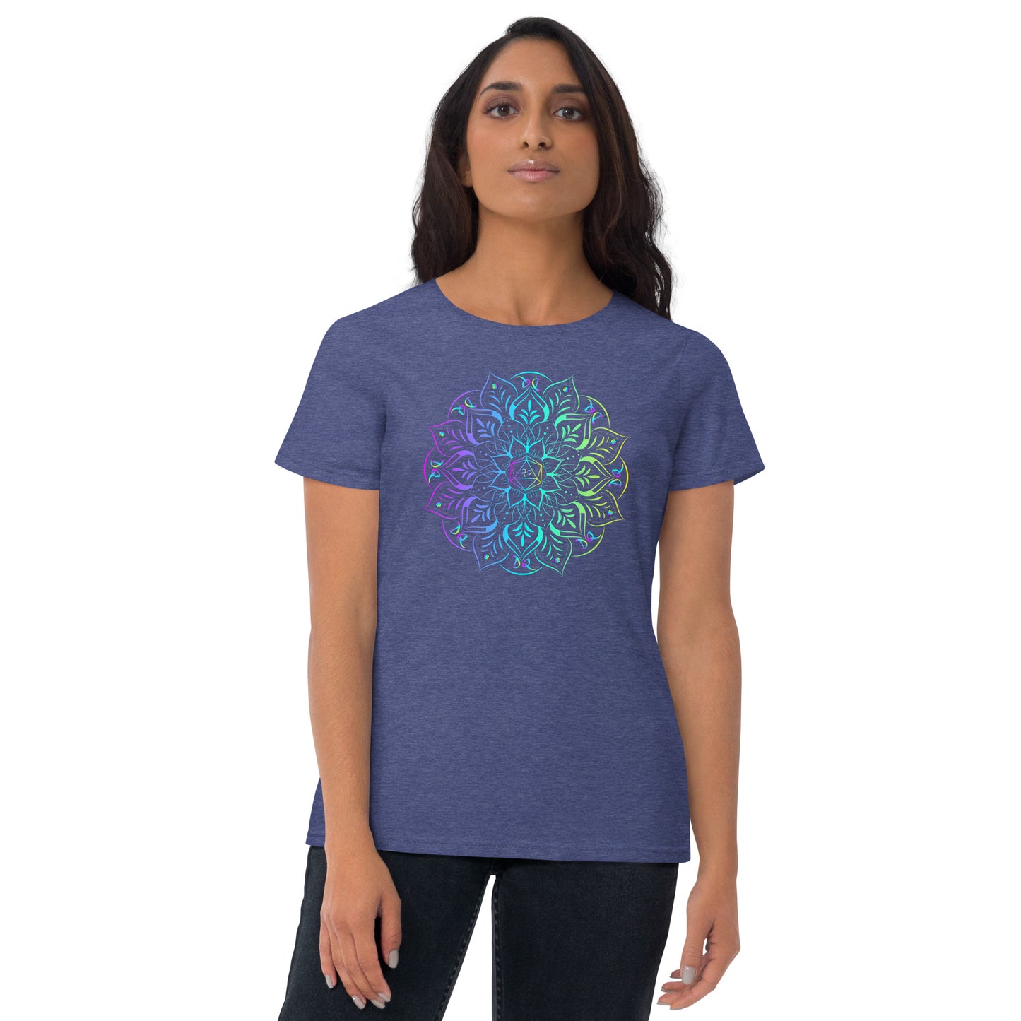 DesiQuest D20 Mandala Women's T-Shirt