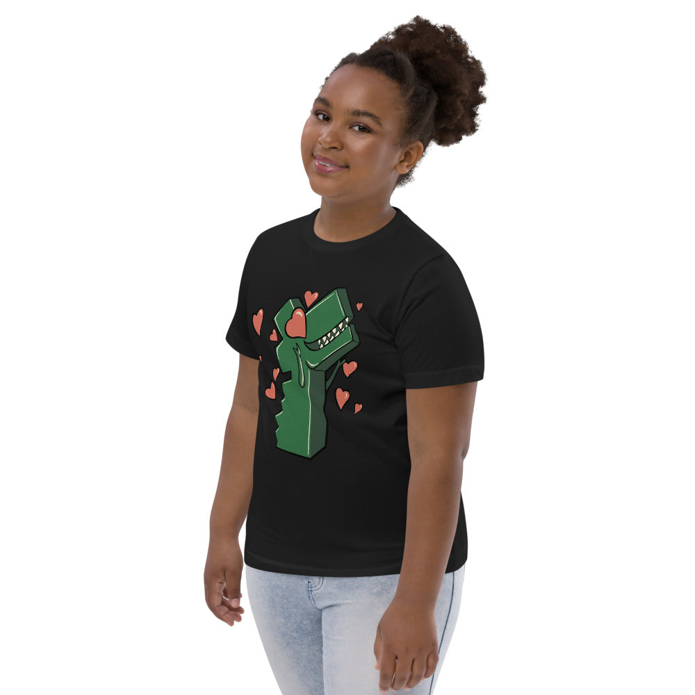 Effie the Love Dino Kids Unisex T-Shirt