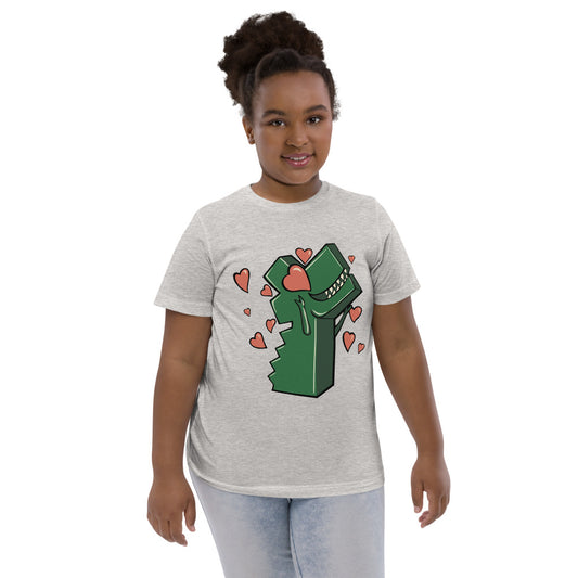 Effie the Love Dino Kids Unisex T-Shirt